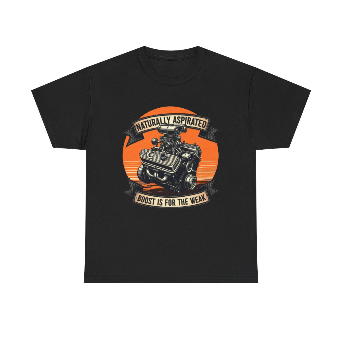 Naturally Aspirated T-Shirt Graphic Tee for NA Engine Car Guys Gift