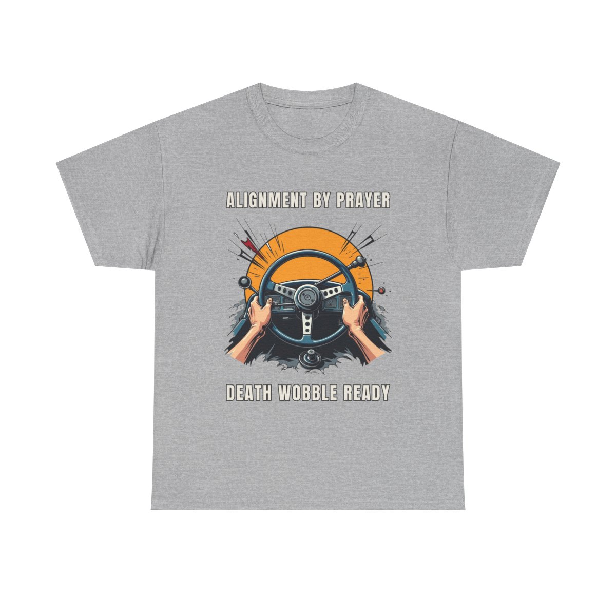 Mall Crawl Geometry Death Wobble T-Shirt Graphic Tee for Lifted Truck Fans